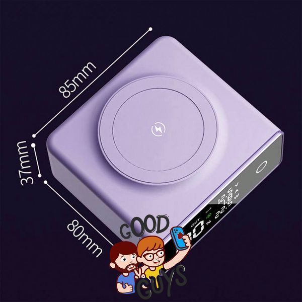 Павер бенк Q7 MagSafe 22,5W 20000 mAh White 3026-0 фото