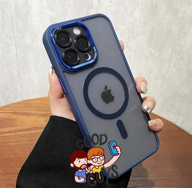 Чохол Nofelet full camera MagSafe для iPhone 14 Pro Max Blue 2446-1 фото