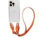 Чохол Armored з ремінцем Crossbody для iPhone 14 Pro Max Orange 1486-4 фото 1