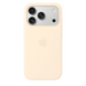 Чохол Silicone Case 1:1 з закритою кнопкою камери для iPhone 17 Pro Max Vanilla 4116-11 фото 1