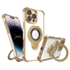 Shining Holder MagSafe Case 13 Pro Max Gold 4180-2 фото 1