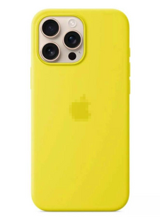 Чохол Silicone Case 1:1 з закритою кнопкою камери для iPhone 16 Pro Star Fruit 2752-7 фото