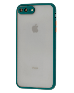 Чохол Avenger FULL Camera для iPhone 7 Plus,8 Plus Forest Green-Orange 1309-3 фото