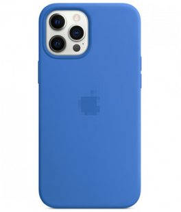 Чохол Silicone case Full iPhone 16 Pro Capri blue 2482-65 фото