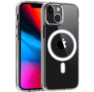 Чохол прозорий з MagSafe iPhone 15 1638-0 фото