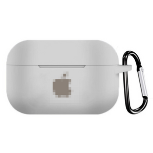 Чохол AirPods Pro з лого та карабіном Stone 268-29 фото