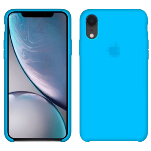 Silicone Case FULL iPhone X,Xs Blue 114-15 фото