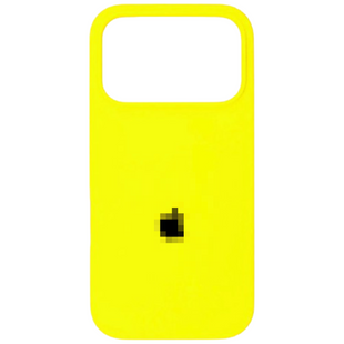 Чохол Silicone case Full iPhone 17 Pro Max Party Yellow 4018-72 фото