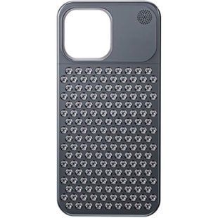 Чохол металевий Aluminium Aroma для iPhone 15 Graphite 2826-0 фото