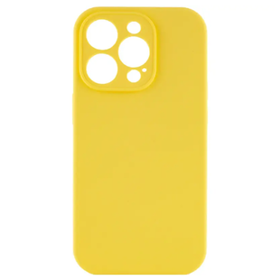 Чохол Silicone case Full + Camera NO LOGO iPhone 13 Pro Max Yellow 4213-9 фото