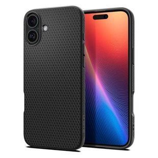 Чохол Spigen Liquid Air with MagSafe для iPhone 16 Black 2590-0 фото