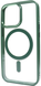 Чохол Crystal Guard with Mag Safe для iPhone 15 Pro Dark green 1630-2 фото 1