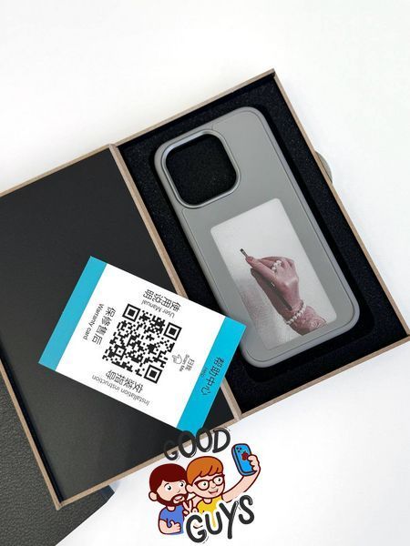 Чохол NFC Photo changing case для iPhone 14 \ iPhone 13 Silver 2245-2 фото