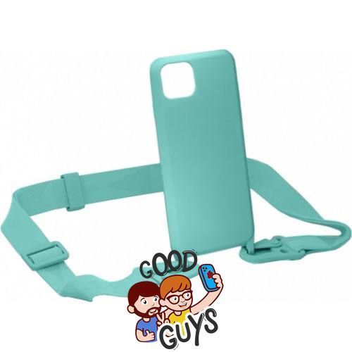 Чохол силіконовий з ремінцем Crossbody для iPhone 11 Pro Marine 1196-7 фото
