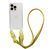 Чохол Armored з ремінцем Crossbody для iPhone 14 Pro Max Yellow 1486-5 фото