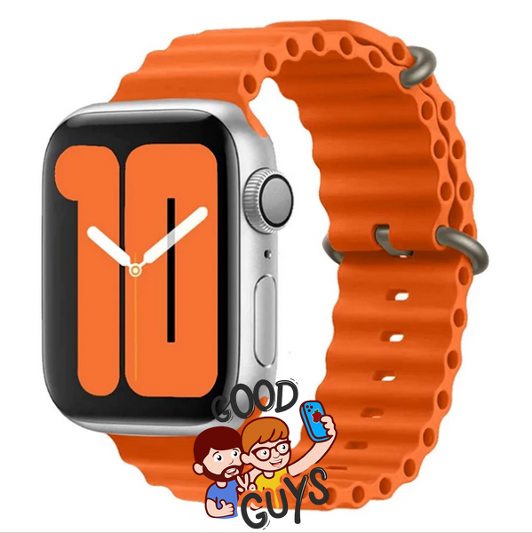 Ремінець Ocean Band 38,40,41,42mm(10,11S) Orange 287-10 фото