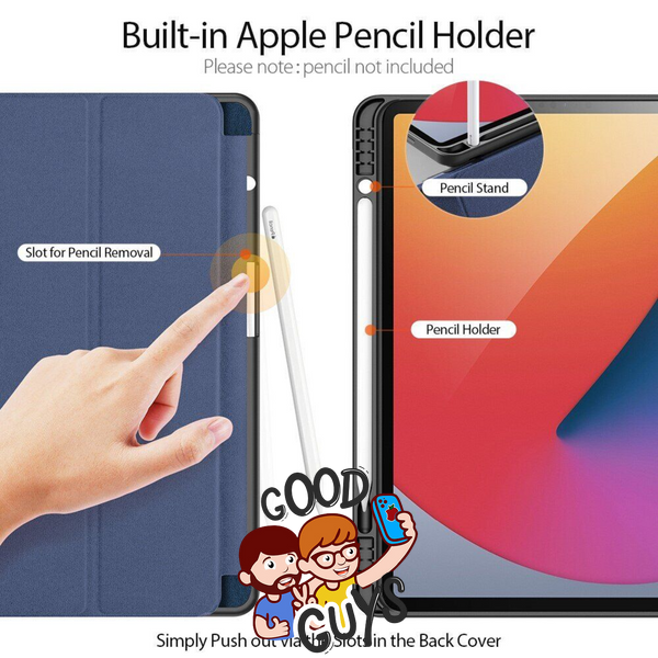Чохол DUX DUCIS Domo Series для iPad 7 | 8 | 9 10.2"(2019-2021) з місцем для пенсіл Black 4360-0 фото
