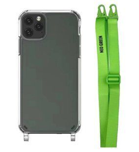 Чохол Armored з ремінцем Crossbody для iPhone 11 Pro Neo Green 1518-16 фото