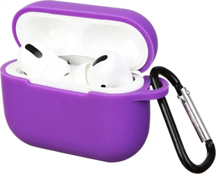 Чохол з мікрофіброю для AirPods Pro 2gen. Purple 1433-12 фото