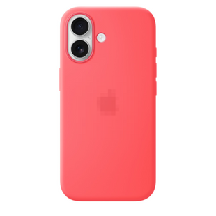 Чохол Silicone Case 1:1 з закритою кнопкою камери для iPhone 17 Bright Guava 4114-9 фото