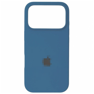 Чохол Silicone case Full iPhone 17 Pro Max Azure blue 4018-23 фото