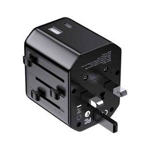 Перехідник JOKADE [USB+USB-C] JB051 dual-port 2500W 10ABlack 2776-0 фото