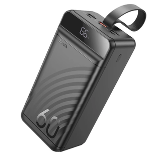 Power Bank Hoco Element 22.5W + PD20W fully compatible with LDC and LED-lamp 60000mAh Black 4265-0 фото