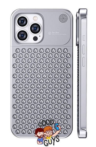 Чохол металевий Aluminium Aroma для iPhone 15 Silver 2826-1 фото
