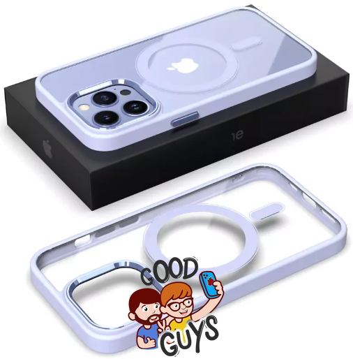 Чохол Crystal Guard with Mag Safe для iPhone 13 Sky Blue 321-6 фото