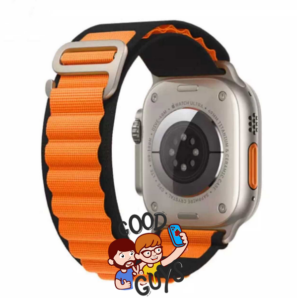 Ремінець Alpine Loop Band 38,40,41,42mm(10,11S) Black-Orange 285-5 фото