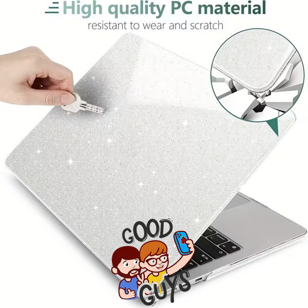 Накладка MacBook Case Neo 13&Prime; A18 Pro (2026) M5 (A3404) Glitter Crystal 4499-0 фото
