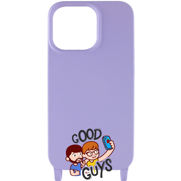 Чохол силіконовий з шнурком Crossbody iPhone 14 Pro Glycine 1545-8 фото