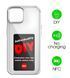 Чохол NFC Photo changing case для iPhone 14 \ iPhone 13 White 2245-1 фото 1
