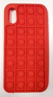 Чохол Pop It iPhone X,Xs Red 1427-1 фото