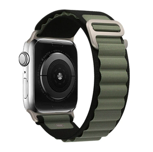 Ремінець Alpine Loop Band 38,40,41,42mm(10,11S) Green- Black 285-6 фото