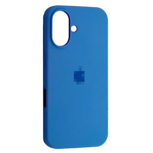 Чохол Silicone case Full iPhone 16 Plus Blue 2481-15 фото