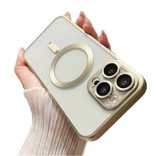 Чохол MATTE Shining with MagSafe на iPhone 15 Gold 2055-7 фото