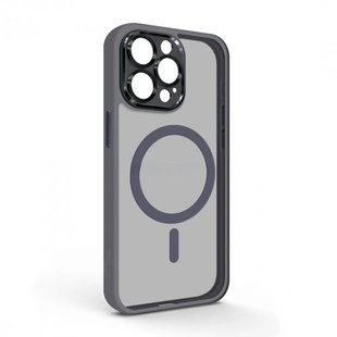 Чохол Nofelet full camera MagSafe для iPhone 15 Gray 2447-0 фото