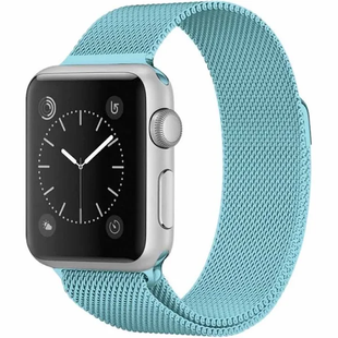 Ремінець Milanese Loop Apple Watch Magnetic 38,40,41,42mm(10,11S) Sea Blue 277-17 фото