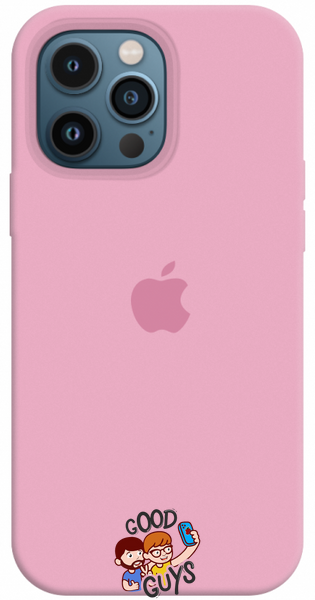 Silicone Case FULL iPhone 12,12 Pro Light pink 121-5 фото
