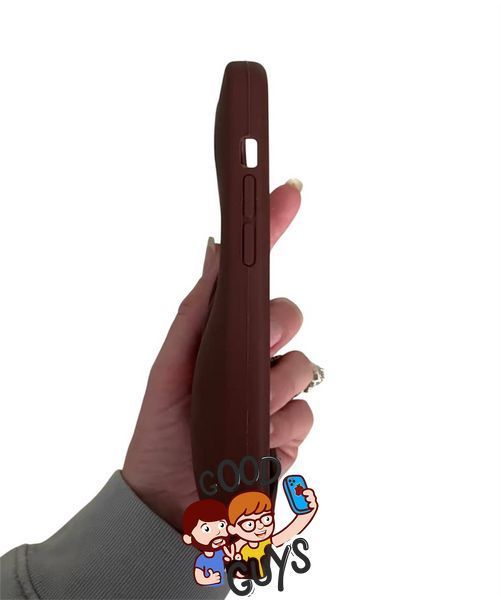 Чохол Lipstick case Rhode з місцем для блиску для iPhone 17 Pro (блиск у комплекті) Espresso 4142-7 фото