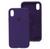 Silicone Case FULL iPhone XR Amethyst 116-69 фото