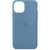 Silicone Case FULL iPhone 13 Mini Azure blue 123-23 фото