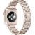 Ремінець SWAROVSKI STEEL BAND for Apple Watch 38,40,41,42mm(10,11S) Retro Gold 1606-4 фото