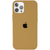 Silicone Case FULL iPhone 14 Pro Gold 129-27 фото