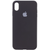 Silicone Case FULL iPhone X,Xs Black 114-17 фото
