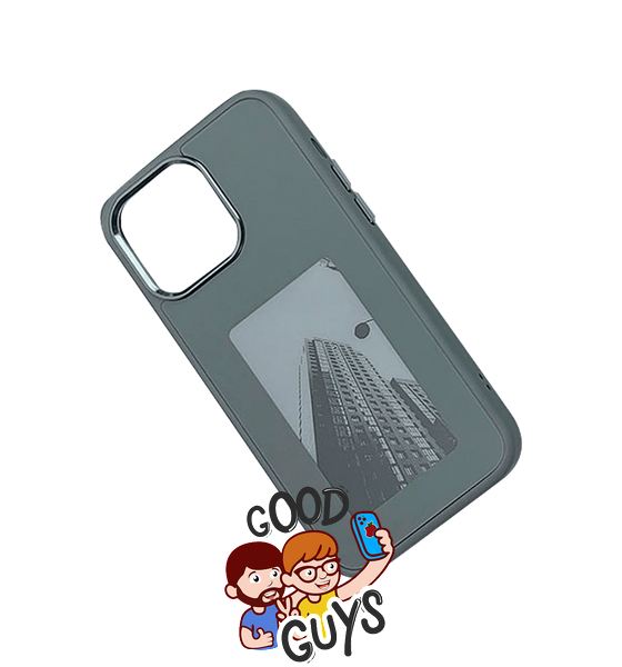 Чохол NFC Photo changing case для iPhone 14 \ iPhone 13 Silver 2245-2 фото