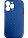 Чохол K-Doo Carbon iPhone 14 Pro Blue 1403-2 фото 1