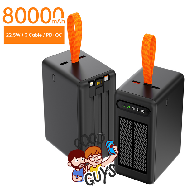 Power Bank Aspor A377 80000mah 22.5W Black 4609-0 фото