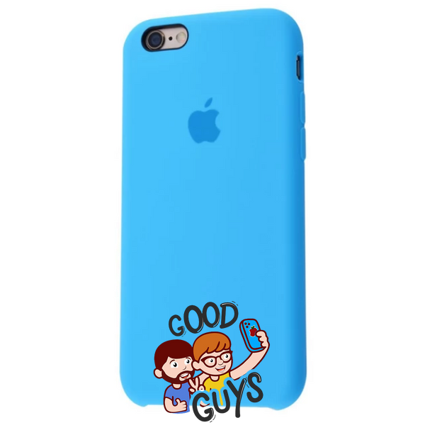 Silicone Case FULL iPhone 6,6s Blue 111-15 фото
